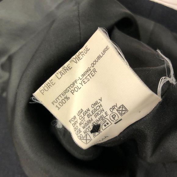 Bogner Women Embroidered 100% Wool Blazer Jacket US Size 6 Black M104 -24 - Picture 10 of 14